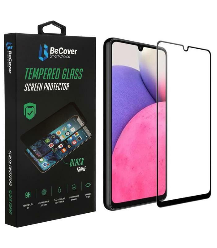 Защитное стекло BeCover для Samsung Galaxy A33 5G SM-A336 Black (707321)