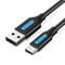 Фото - Кабель Vention USB Type-C - USB (M/M), 1 м, Black (COKBF) | click.ua