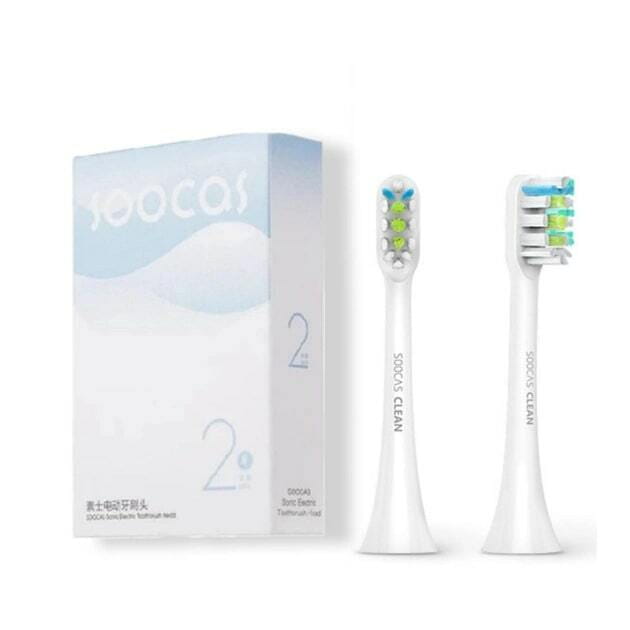 Насадка для зубної електрощітки Soocas General Toothbrush Head for X1/X3/X5 White 2шт (BH01W)