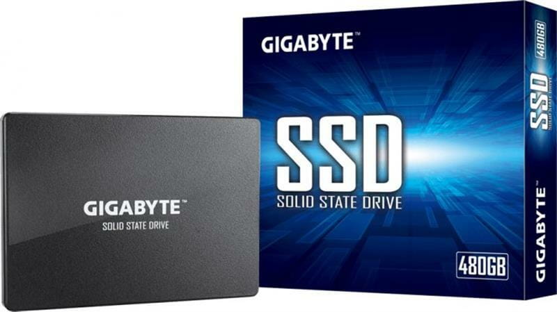 Накопичувач SSD  480GB Gigabyte 2.5" SATAIII TLC (GP-GSTFS31480GNTD)