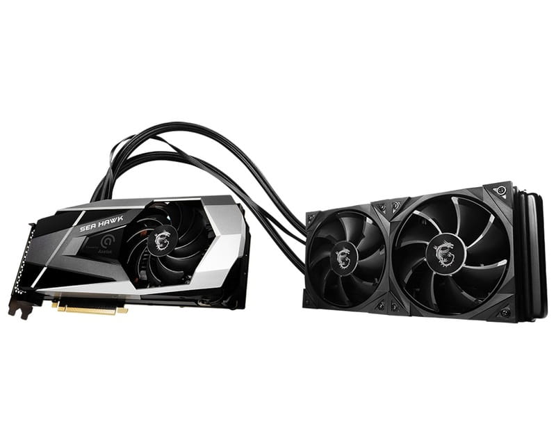 Відеокарта GF RTX 3080 10GB GDDR6X SEA HAWK X 10G LHR MSI (GeForce RTX 3080 SEA HAWK X 10G LHR) Refurbished