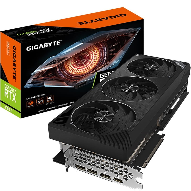 Відеокарта GF RTX 3090 Ti 24GB GDDR6X Gaming OC Gigabyte (GV-N309TGAMING OC-24GD)