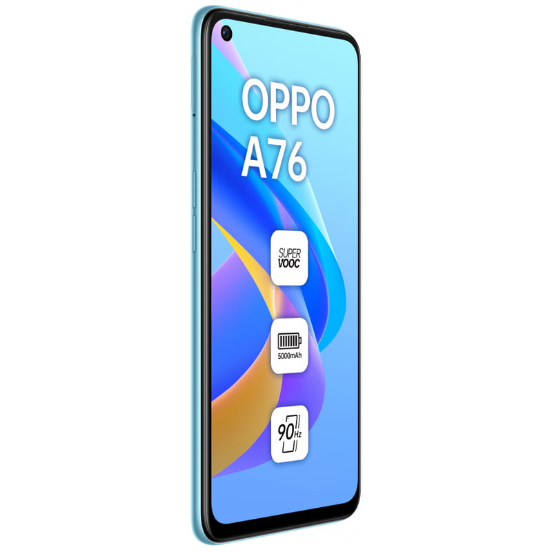 Смартфон Oppo A76 4/128GB Dual Sim Blue