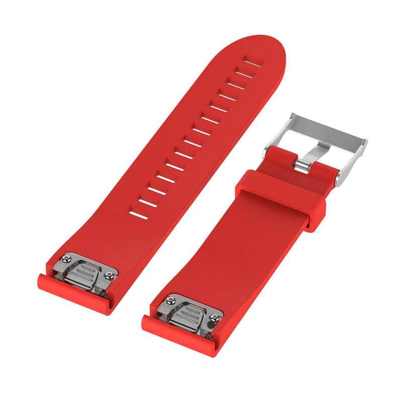 Ремешок для Garmin QuickFit 20 Smooth Silicone Band Red (QF20-SMSB-RED)