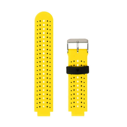 Фото - Ремешок для часов / браслета Ремінець для Garmin Universal 16 2Colors Silicone Band Yellow/Black (U16-2