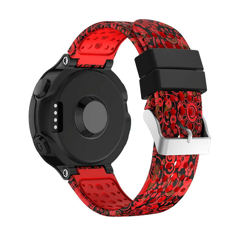 Ремешок для Garmin Universal 16 Camouflage Silicone Band Red (U16-CFSB-RED)