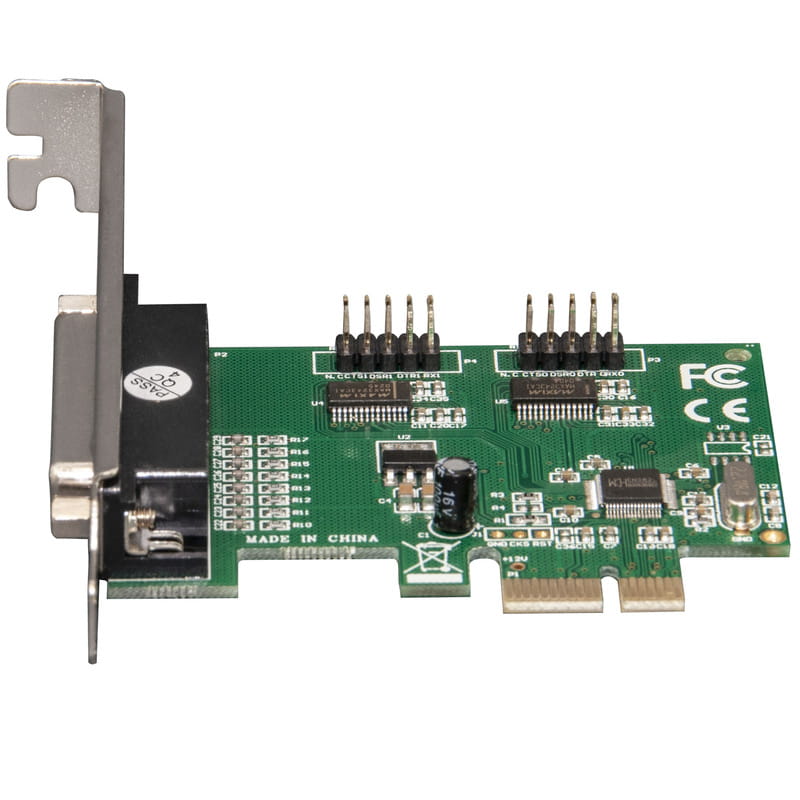 Контроллер Frime WCH382L (ECF-PCIto2S1PWCH382.LP) PCI-E-1xRS232+1xLTP