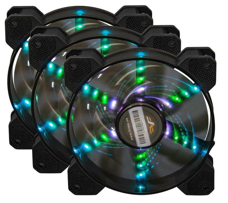 Набір Frime RGB-вентиляторів + Fun hub + ДУ Frime Iris Flicker KIT (IRISFLICKERKIT)
