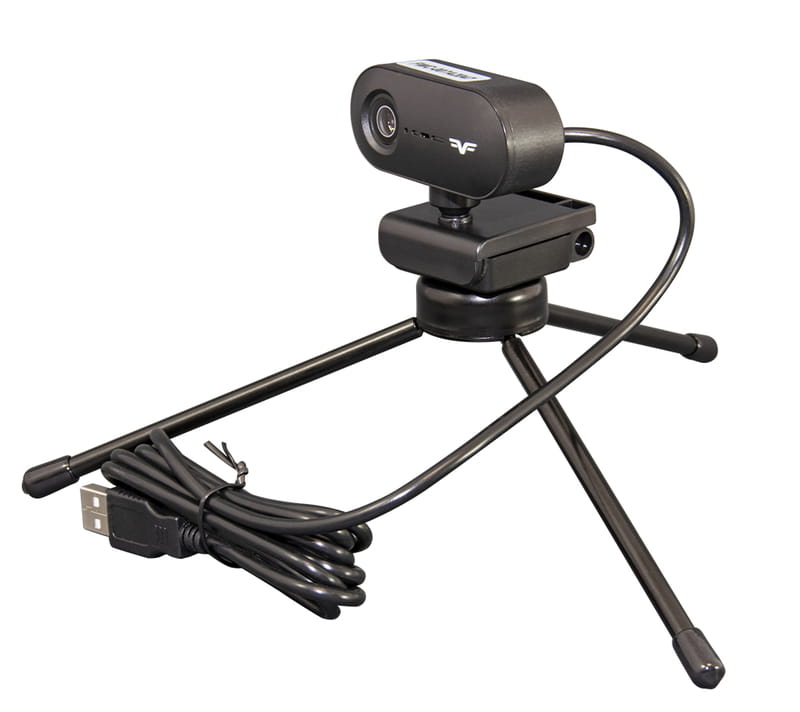 Веб-камера Frime FWC-007A FHD Black з триподом