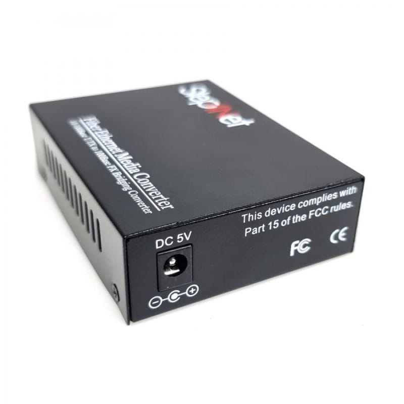 Медиаконвертер Step4Net (MC-R-0,1-1SM-1310nm-20) 10/100 Мб, 20км