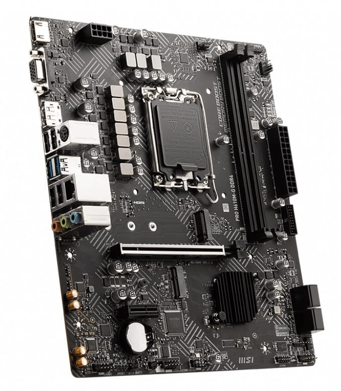 Материнська плата MSI PRO H610M-G DDR4 Socket 1700