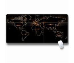Килимок для миші Voltronic Карта світу Black (SJDT-24/20891)