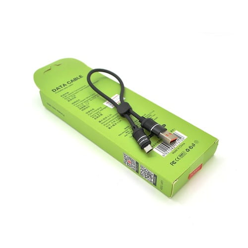 Photos - Cable (video, audio, USB) IKAKU Кабель  Xundian USB - micro USB , 5 A, 0.25 м, Black (KSC-351/18 (M/M)