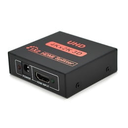 Сплітер Voltronic (YT-S-HDMI1-2-4K/17275) HDMI - 2xHDMI, чорний