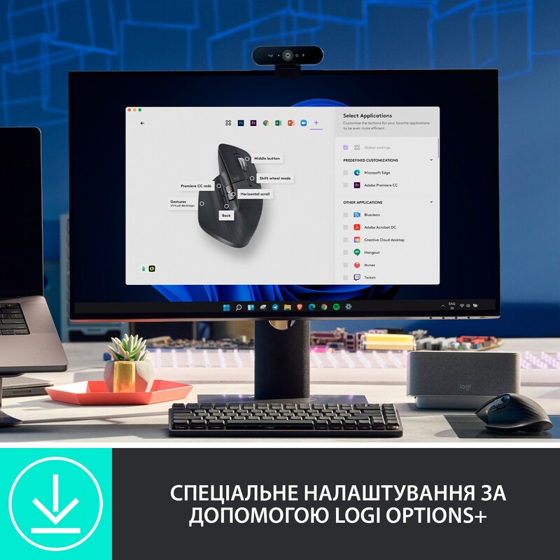 Миша бездротова Logitech MX Master 3S Graphite (910-006559)