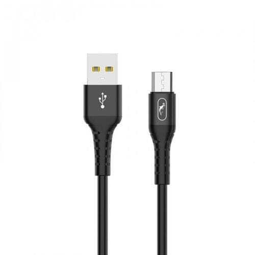 Photos - Cable (video, audio, USB) SkyDolphin Кабель  S05V TPE Frost Line USB - micro USB , 1 м, Black (U (M/M)