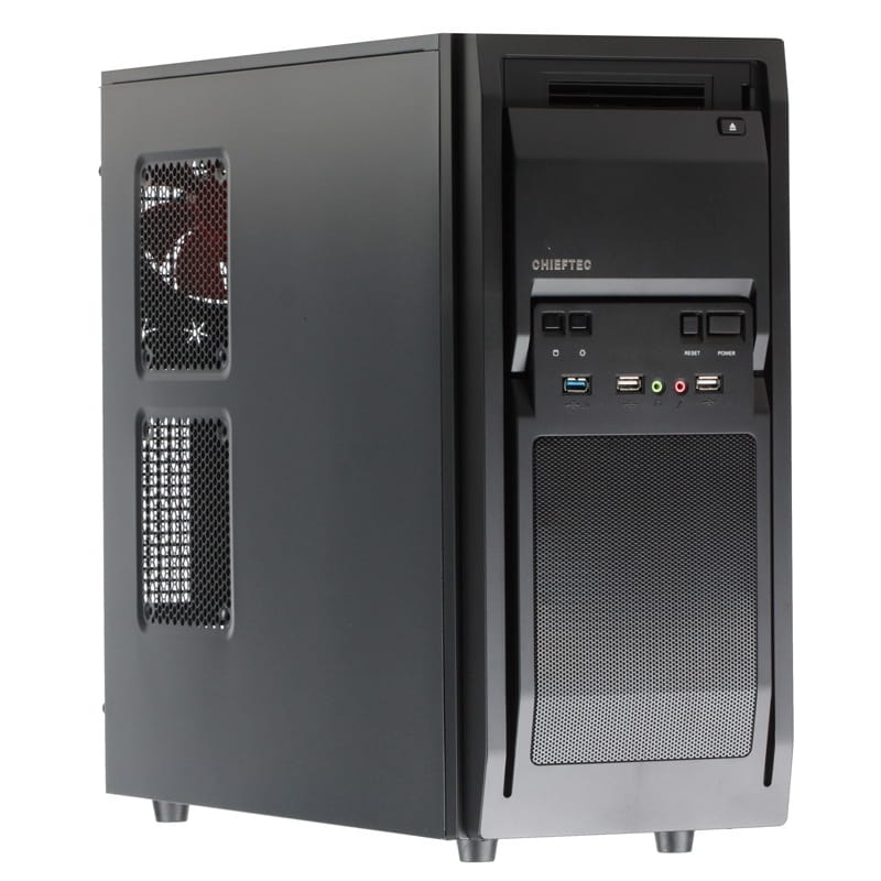 Корпус Chieftec Libra LF-02B-OP, Без БП, 1xUSB3.0, 2xUSB2.0 Black