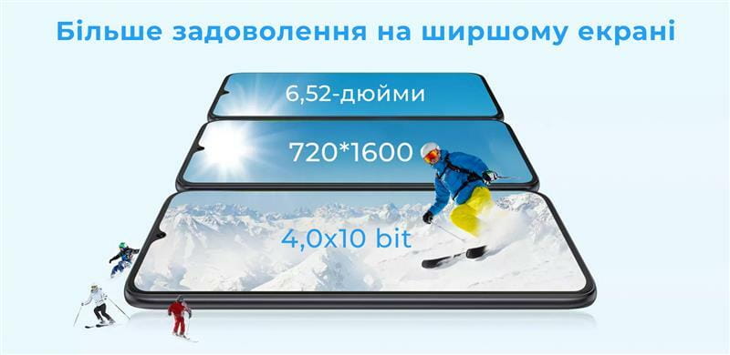 Смартфон Oscal C60 4/32GB Dual Sim Blue