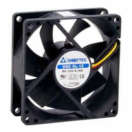 Вентилятор Chieftec Thermal Killer AF-0825S, 80мм, 2000 об/мин, 3pin/Molex, 26dBa