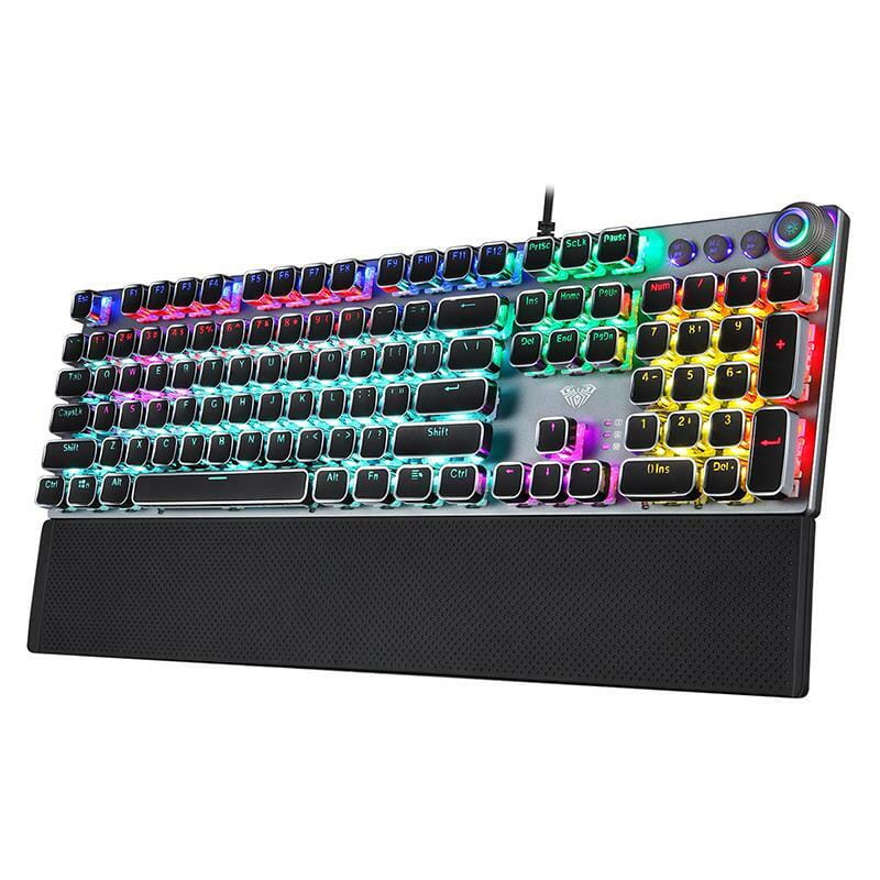 Клавіатура Aula Mechanical Keyboard Fireshock V5 Wired Black (6948391221779)