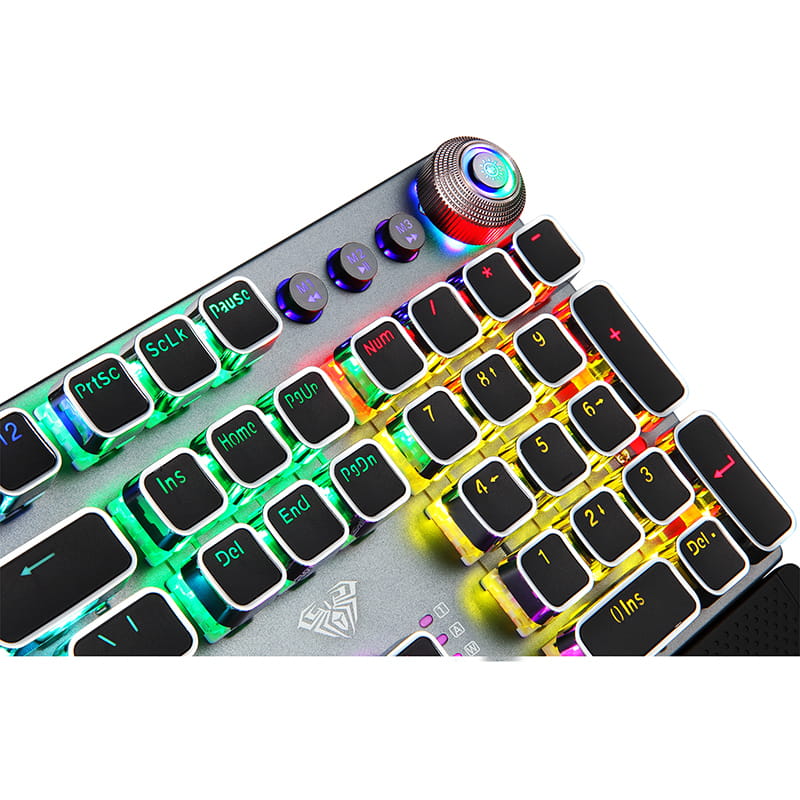 Клавиатура Aula Mechanical Keyboard Fireshock V5 Wired Black (6948391221779)