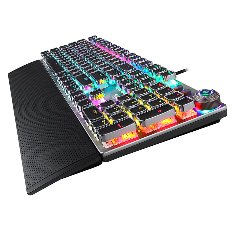 Клавиатура Aula Mechanical Keyboard Fireshock V5 Wired Black (6948391221779)