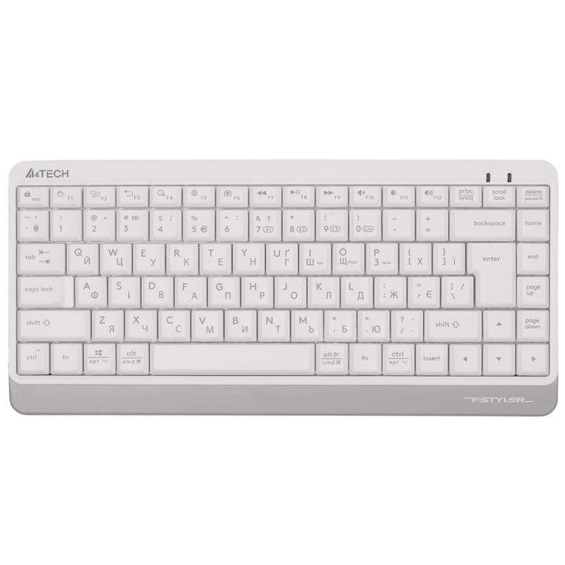 Клавіатура бездротова A4Tech FBK11 White