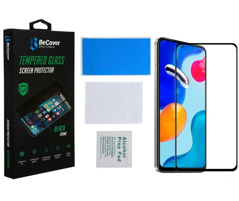 Защитное стекло BeCover для Xiaomi Redmi Note 11S 5G/Poco M4 Pro 5G Black (707500)