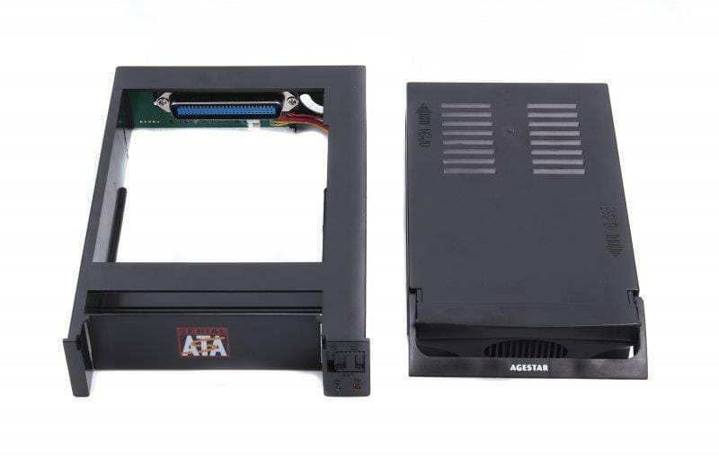 Внешний карман AgeStar SATA HDD 3.5" Power Slide Switch, Black (SR3P-SW-1F(BLACK))