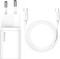 Фото - Сетевое зарядное устройство Baseus Super Silicone PD Charger 25W (1Type-C) White (TZCCSUP-L02) + кабель Type-C | click.ua