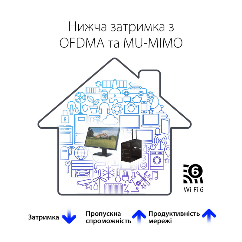 Беспроводной адаптер Asus PCE-AX1800 (90IG07A0-MO0B00)