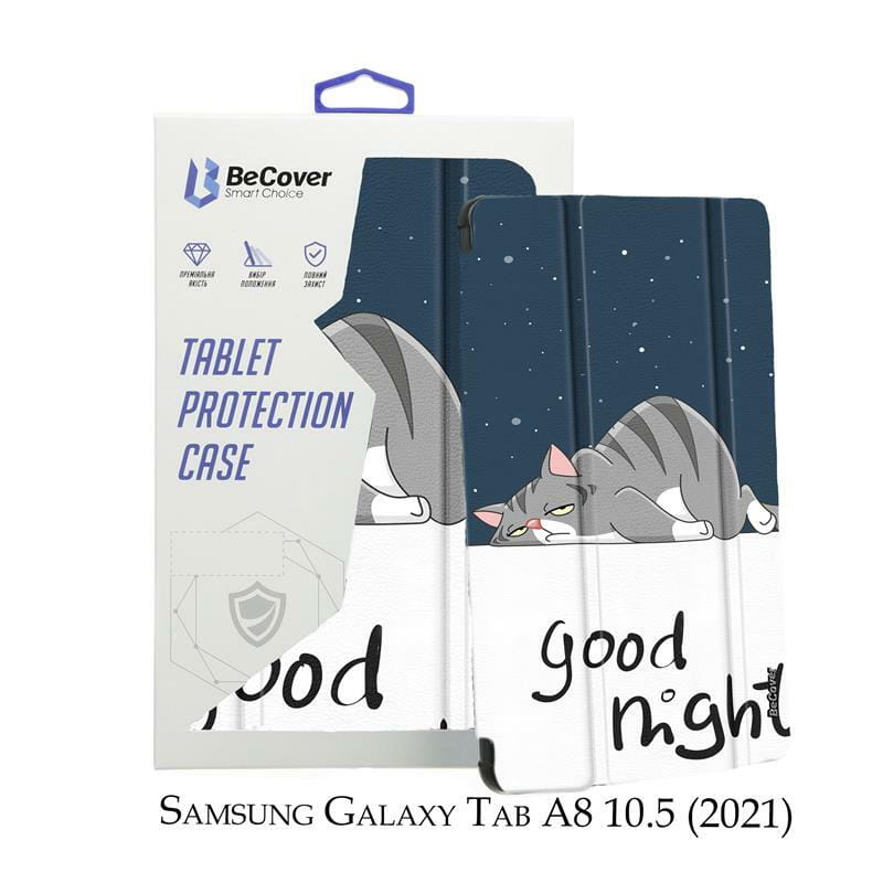 Чехол-книжка BeCover Smart для Samsung Galaxy Tab A8 SM-X200/SM-X205 Good Night (707273)