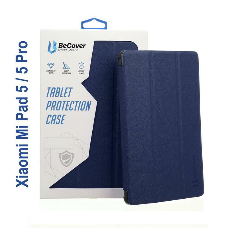 Чехол-книжка BeCover Smart для Xiaomi Mi Pad 5/5 Pro Deep Blue (706704)