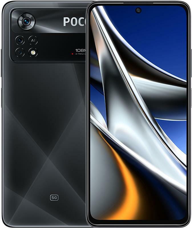 Смартфон Xiaomi Poco X4 Pro 5G 6/128GB Dual Sim Laser Black EU_