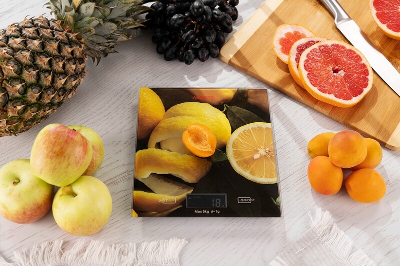 Весы кухонные Ardesto SCK-893LEMON