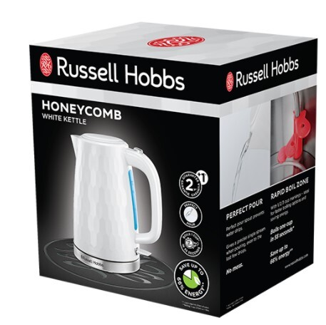 Електрочайник Russell Hobbs 26050-70 Honeycomb White