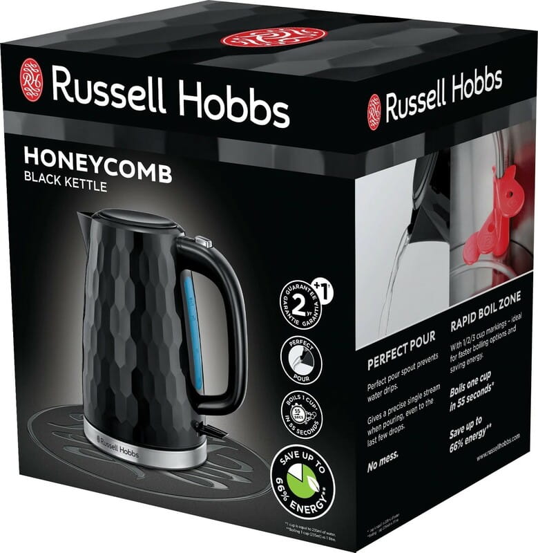 Електрочайник Russell Hobbs 26051-70 Honeycomb Black