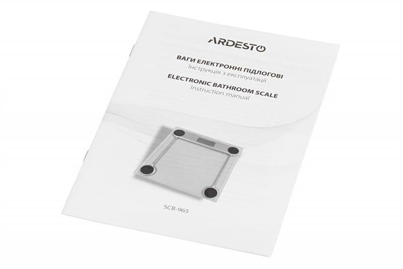 Ваги підлогові Ardesto SCB-965BL