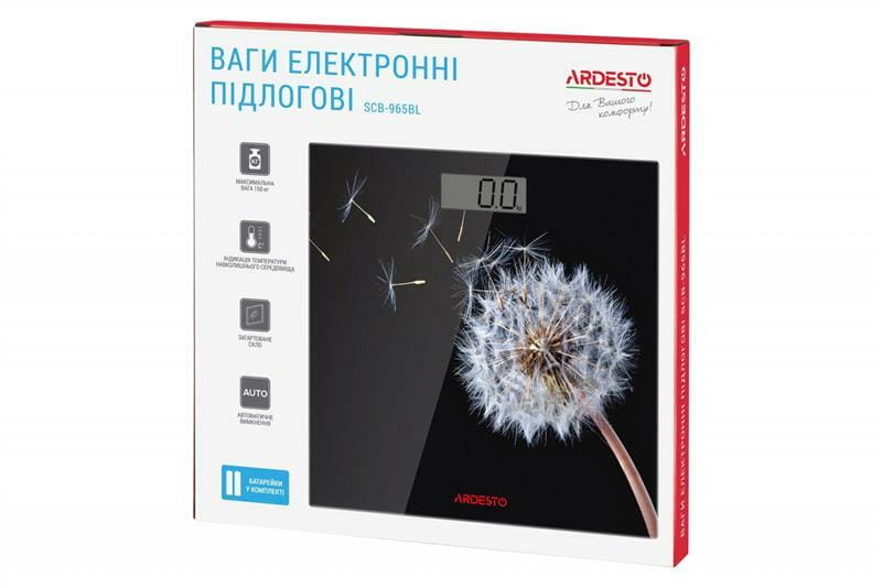 Ваги підлогові Ardesto SCB-965BL