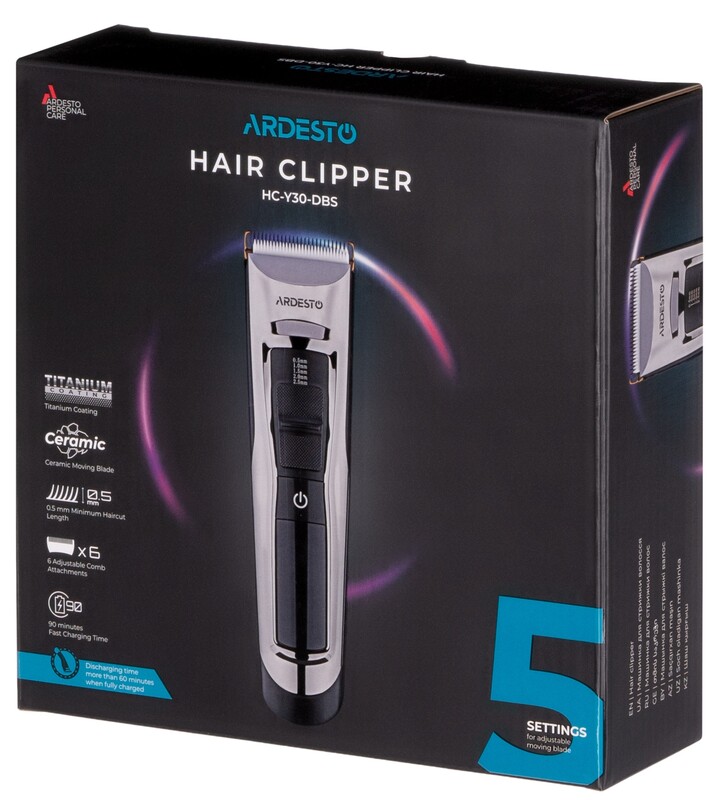 Машинка для стрижки Ardesto HC-Y30-DBS