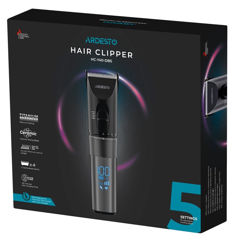 Машинка для стрижки Ardesto HC-Y40-DBS