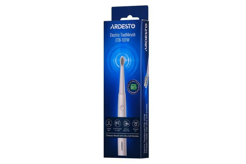 Зубна електрощітка Ardesto ETB-101W