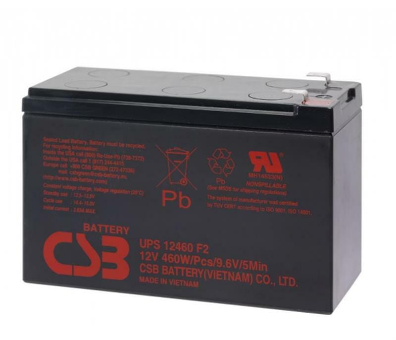 Аккумуляторная батарея CSB UPS12460/01840 12V 9AH AGM