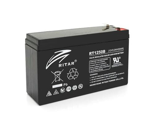 Photos - UPS Battery RITAR Акумуляторна батарея  12V 5AH  AGM RT1250B/08216 (RT1250B/08216)