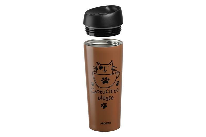Термочашка Ardesto Coffee time Cat (AR2645DMM)