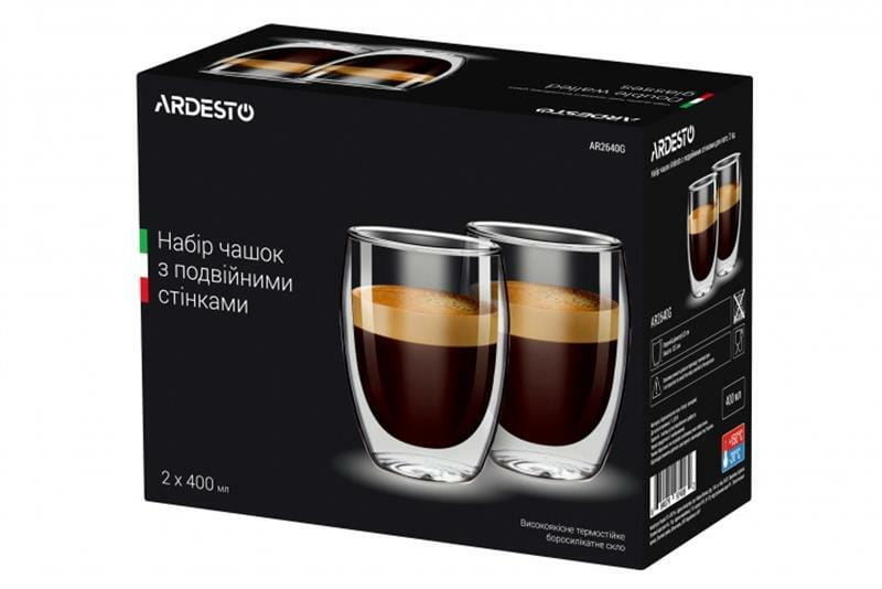 Набор чашек Ardesto (AR2640G) 2 шт