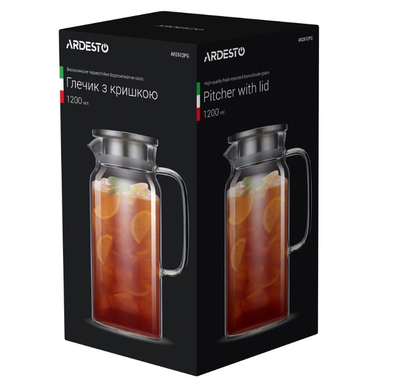 Глечик Ardesto, 1200 мл (AR2612PG)
