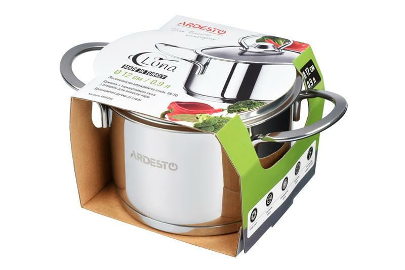 Кастрюля Ardesto Luna (AR0609S) 12см, 0,9 л