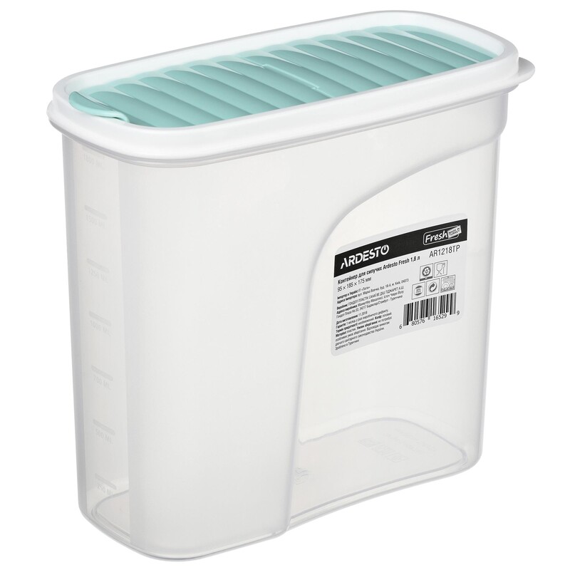 Ємність для сипучих Ardesto Fresh (AR1218TP)