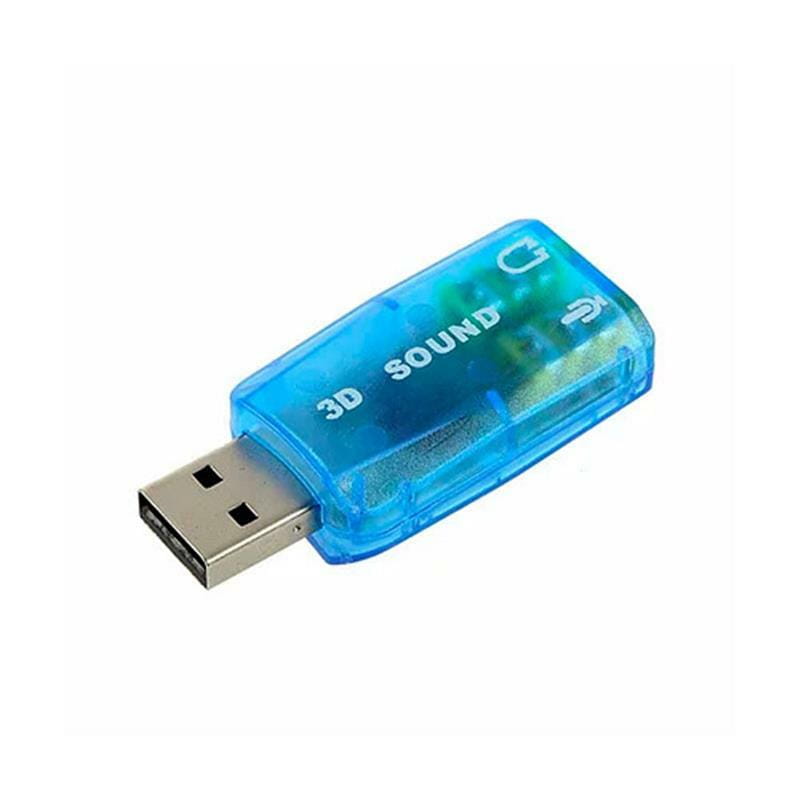 Звукова карта Dynamode USB 6(5.1) каналов 3D RTL Blue (50471)